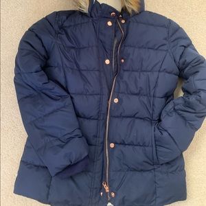 Navy blue coat